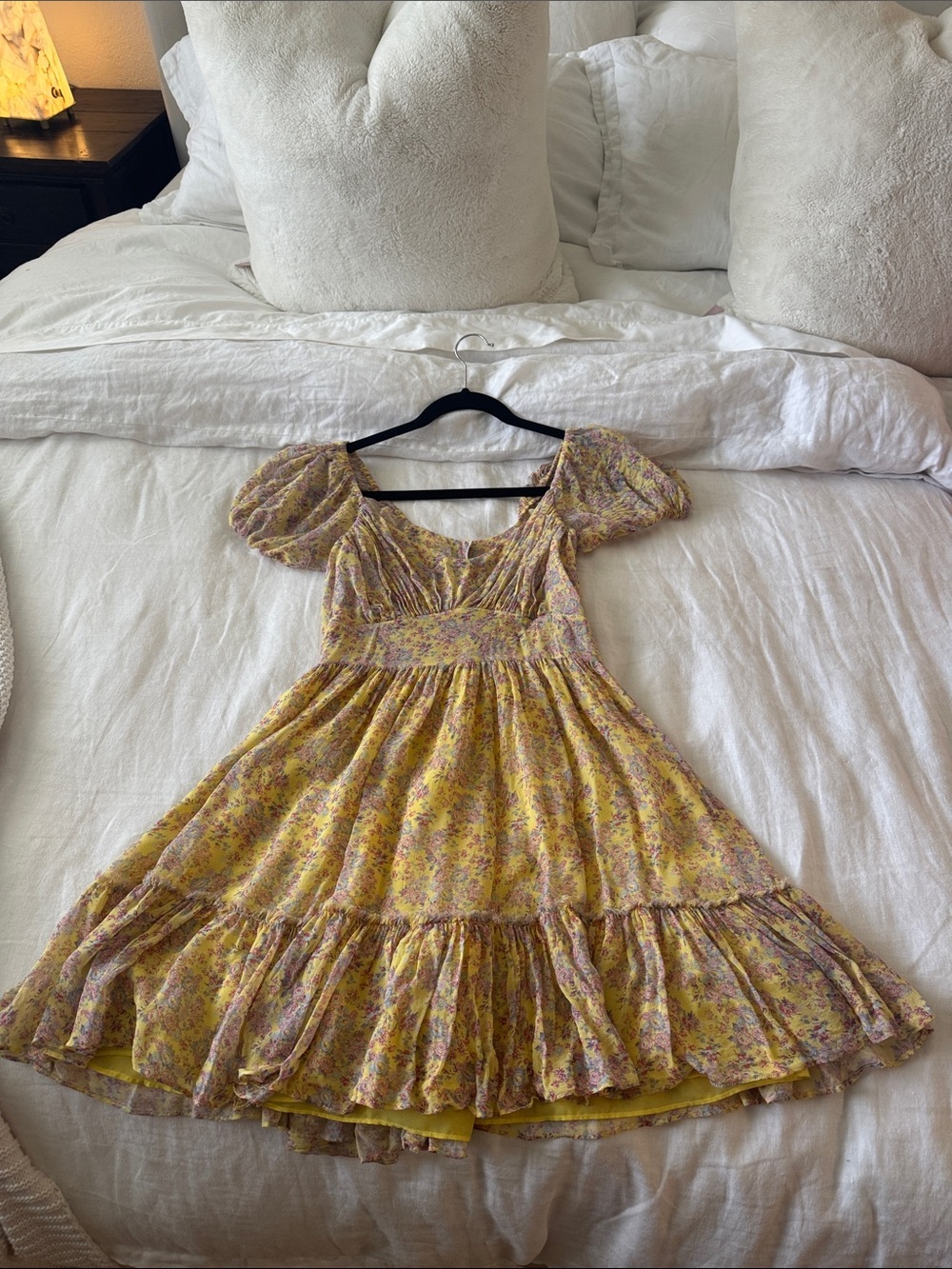 Love shack fancy mini dress